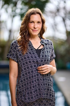 GEO DOT BLOUSE